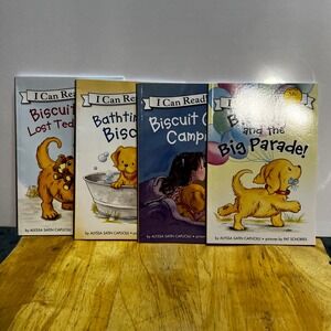 HarperCollins 4pc Biscuit I Can Read Books Multicolor My First Reading Set